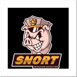 SNORT - Network Intrusion Detection - Cyber security Posters and Art